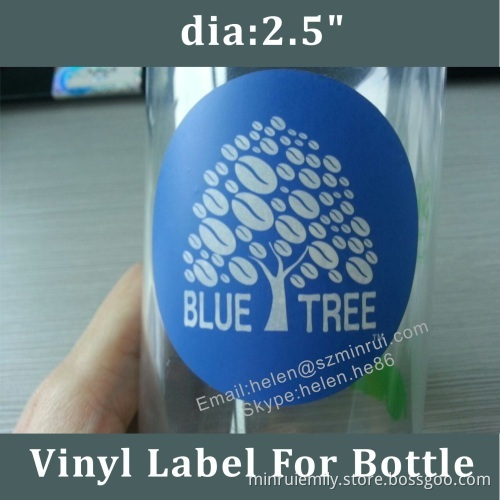 Custom Waterproof Pvc Adhesive Package Label,matte Lamination Logo Sticker For Bottles,coated Paper Labels For Bags 